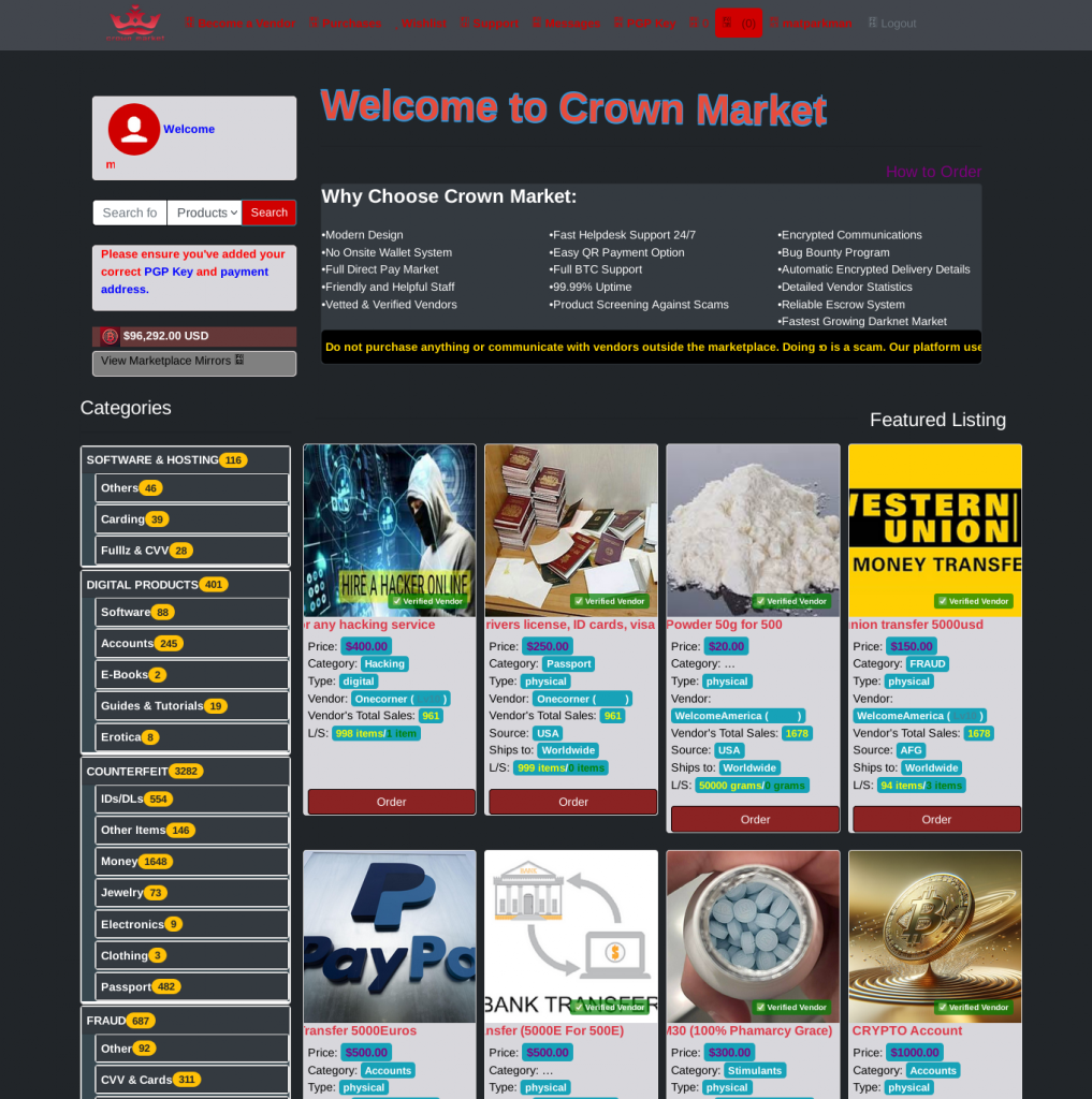 crown market home
